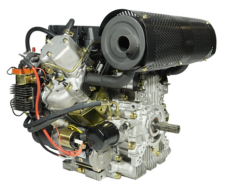 Двигатель дизельный Habert HD2V910 D25.4 мм 20А