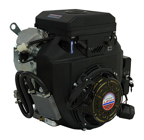 Двигатель Lifan LF2V78F-2A, вал Ø25 мм, катушка 20 Ампер