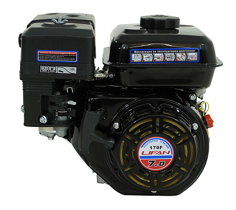 Двигатель Lifan 170F, вал Ø19мм (UNF)