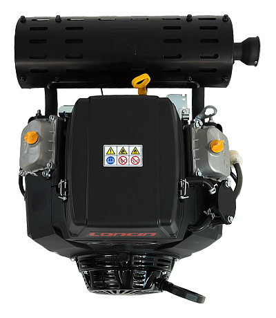 Двигатель Loncin LC2V80FD (H type) V-образн,764 см куб, D25 мм,20А руч и эл/зап(тросовое управление)
