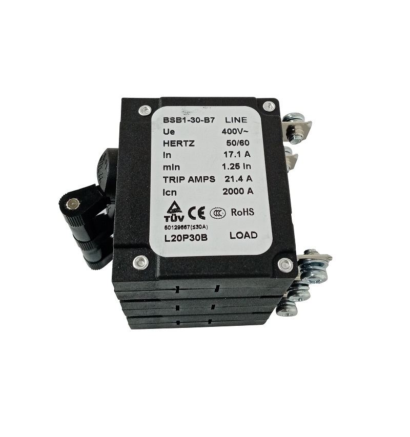 Автомат защиты от перегрузки по току генератора Loncin LC13000S (17.1 Ампер)/271290183-0001