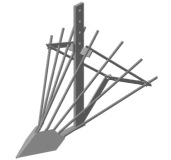 Картофелекопалка б/сц для м/б Forza (Ока, Каскад, Нева) Тип2 01.03.12 КМБ 10.500