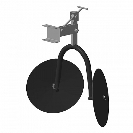 Окучник дисковый со сцепкой для м/б Forza Эко (Ока, Каскад, Нева) 01.05.65 Комплект