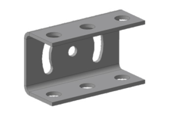 Кронштейн сцепки для м/б Forza (Ока, Каскад, Нева) универсальный 03.01.51 КР.70