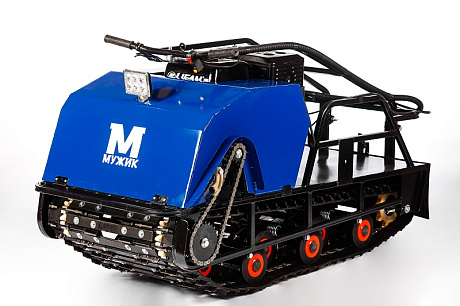 Мотобуксировщик  "Мужик" К-600/1700 (катковая подвеска, Lifan 192F D25 3А)
