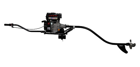 Мотор лодочный болотоход Habert (двигатель Loncin H200 D20)