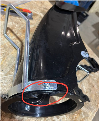 Желоб выброса снега HBM22B/KCM-A  Уценка