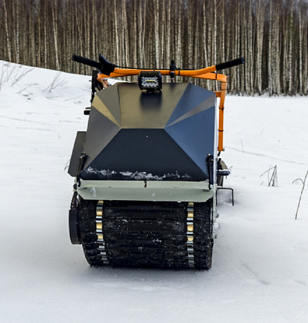 Мотобуксировщик Пионер (катковая подвеска, передний привод, Lifan/Loncin 15 лс)