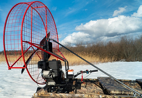 Кит-комплект Бурлак Аэро поворотная (20лс эл. запуск, винт 1500)