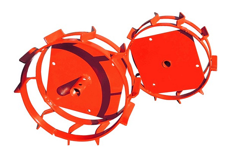 Грунтозацепы KF (диам.340, шир.90, сварные,2 обруча, вал D25мм) ВРМЗ 00.04.25.00.00 пара