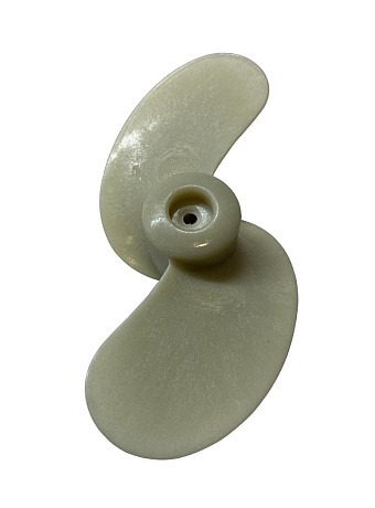 Винт нейлон для лодочного мотора (болотоход) двухлопастной (левое вращение)