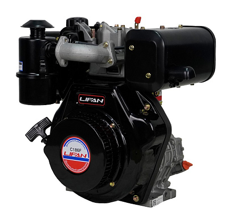 Двигатель Lifan Diesel 186F, вал Ø25мм