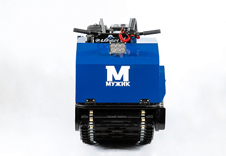 Мотобуксировщик  "Мужик" К-500/1450 (склизовая подвеска, Lifan 190F D25 3A)