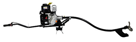 Мотор лодочный болотоход Habert (двигатель Loncin LC170FA D19)
