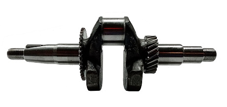 Коленвал LIFAN 13100/168F-2 резьбовой вал D1 type (резьба М16х1,5)