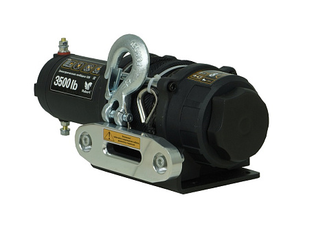 Лебедка электрическая Habert 3500LB, синтетический трос