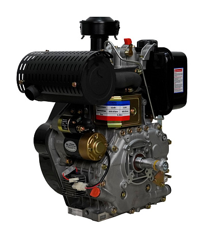 Двигатель Lifan Diesel 192FD, вал Ø25мм, катушка 6 Ампер
