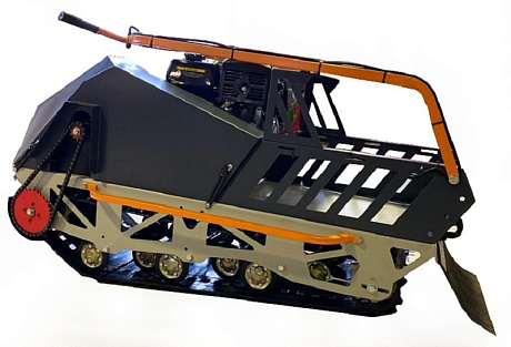 Мотобуксировщик Пионер (катковая подвеска, передний привод, реверс, Lifan/Loncin 15 лс)