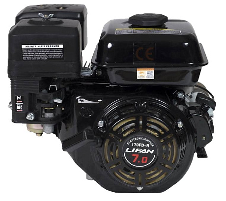 Двигатель Lifan 170FD-R, вал Ø20мм, катушка 3 Ампера