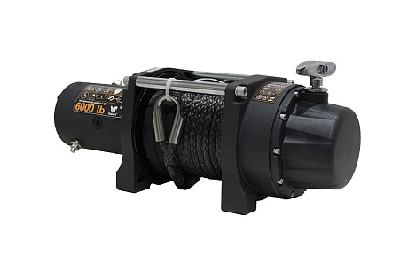 Habert Лебедка электрическая 6000LB, синтетический трос