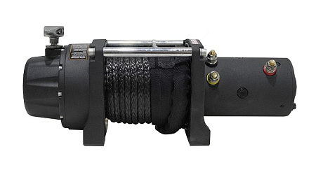 Habert Лебедка электрическая 6000LB, синтетический трос