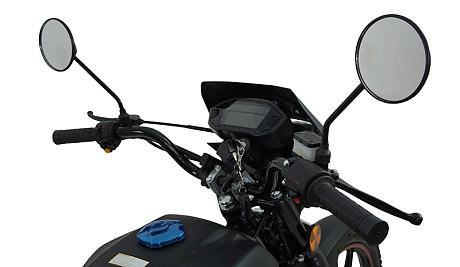 Мопед Alpha SX Max LUX 67330 (форсир.), черный матовый