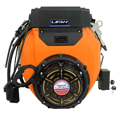 Двигатель Lifan 2V80F-A EFI (LF2V80F-P), 31 л.с. D25 20А