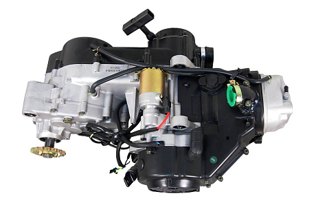 Двигатель Dingo180 4х такт. 180 см3 161QMJ (GY6-180) моноблок с редуктором в сборе и масл. охлажд.