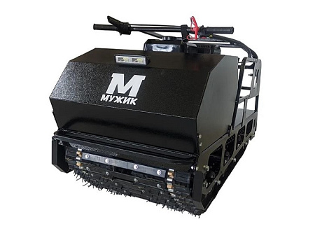 Мотобуксировщик  "Мужик" 600 LUX/1700 (катковая подвеска, Loncic 20 л.с.)