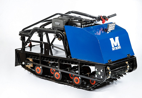 Мотобуксировщик  "Мужик" К-500/1250 (склизовая подвеска, Lifan 190F D25 3A)