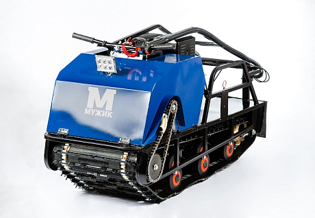 Мотобуксировщик  "Мужик" К-500/1250 (подвеска - колеса, Lifan 177F D25 3А)