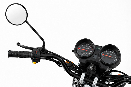 Мопед Alpha ANDES 51845 (тюнинг), черный матовый