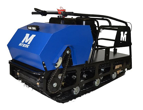 Мотобуксировщик  "Мужик" К-500/1450 (катковая подвеска, Lifan 190FD D25 3A, 15л.с. электростарт)