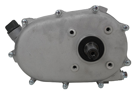 Редуктор в сборе 168F-170F-R, KP230-R, KP270-R D20 Уценка (заварена задняя крышка)