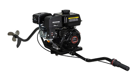 Мотор лодочный болотоход Habert (двигатель Loncin G160 D20)
