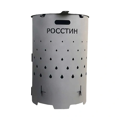 Печь-утилизатор для сжигания листвы РОССТИН Бочка 700 мм НФ-00063232