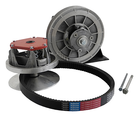 Комплект для снегохода (ведомый+ведущий+ремень вариатора)