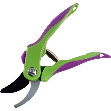 Прямой секатор DON GAZON двухкомпонентные рукоятки, 200 мм 249969