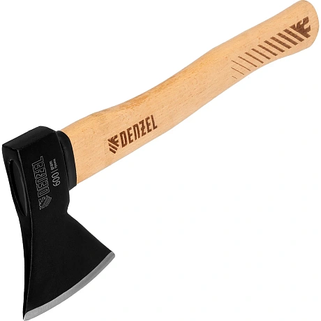 Кованый топор Denzel 600 г, буковое топорище 21631