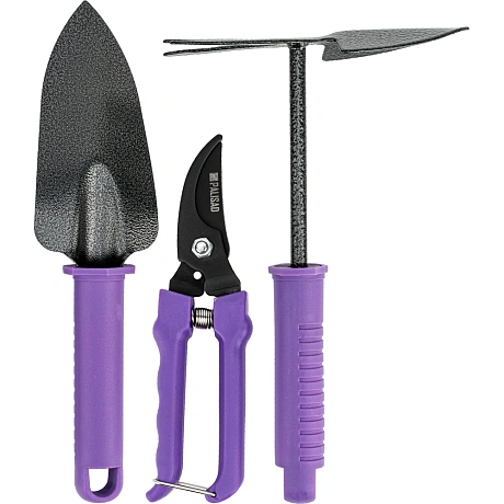 Набор инструмента с секатором PALISAD пластиковая рукоятка 62904