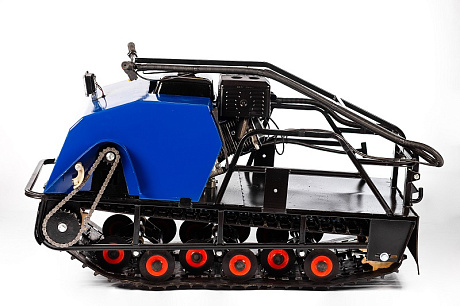 Мотобуксировщик  "Мужик" К-600/1450 (склизовая подвеска, Lifan 192F D25 3А)