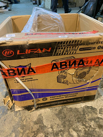 Двигатель Lifan LF2V78F-2A PRO(4500), 27 л.с. D25 20А датчик давл./м, м/радиатор,ручн.+эл.з Уценка