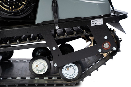 Мотобуксировщик Бурлак-М2 LFK/1450 (катковая подвеска, передний привод, Lifan 190FD D25 3А)