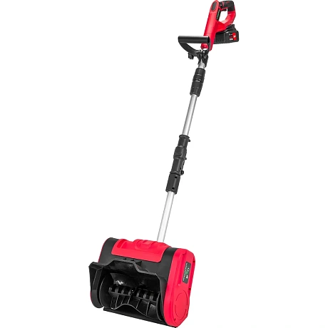 Cнегоуборщик аккумуляторный Rockforce с регулируемой телескопической стойкой 92-110 см, ширина уборки 26 см, высота уборки 16 см, max дальность выброса 5.5 м, 101 дБ, 2700 об/мин RF-HST280A(61689)