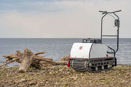 Мотобуксировщик БТС "Стандарт" 500/15 (катковая подвеска, Lifan 190FD, 3А, 18 Ватт) с эл/зап.