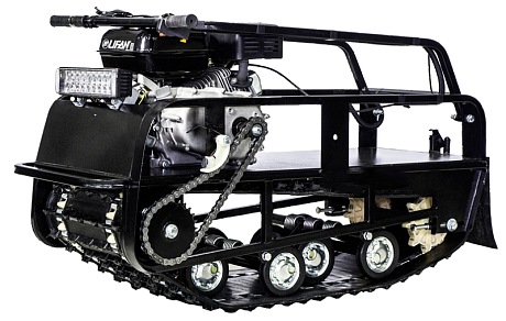 Мотобуксировщик  "Мужик" 380/1250 (Мини) (катковая подвеска, Lifan 168F D20 3А)