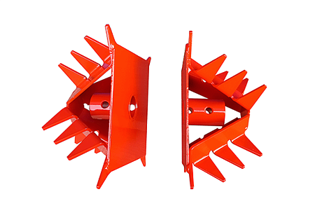 Полольники-рыхлители красные С (тип «Еж», на вал ø34 мм) ВРМЗ 03.44.10.00.00 пара