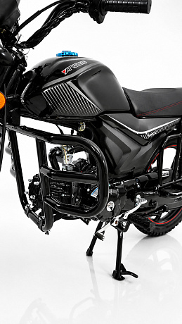 Мопед Alpha ANDES 58269 (тюнинг), черный глянцевый