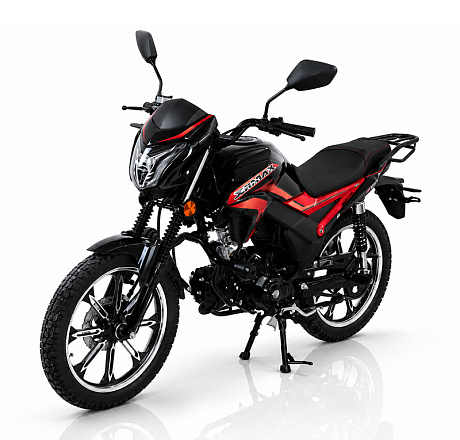Мопед Alpha SA Max LUX 73215 (форсир.), черный