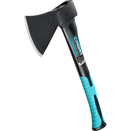 Кованый топор с фибергласовой рукояткой СИБИН 1000/1180 г, 430 мм 2080-10